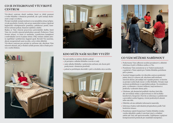 Integrované výcvikové centrum - leták