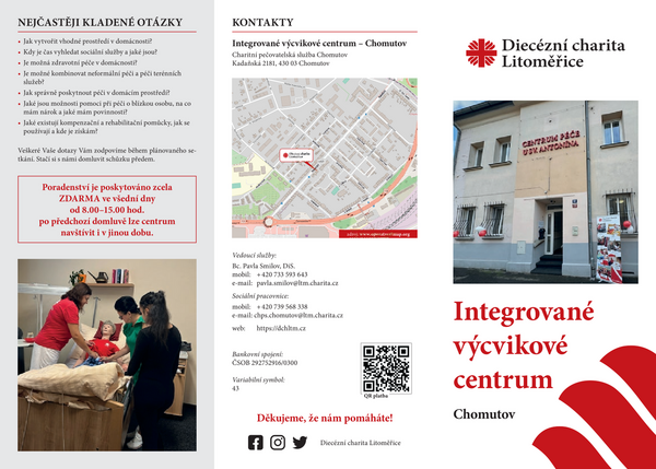 Integrované výcvikové centrum - leták