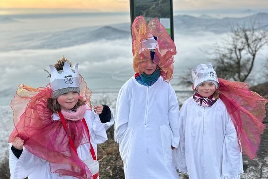 Výstup s třemi králi na Lovoš