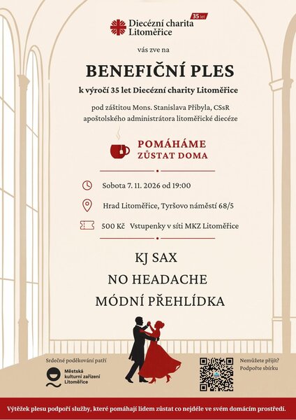 Benefiční ples Pomáháme zůstat doma